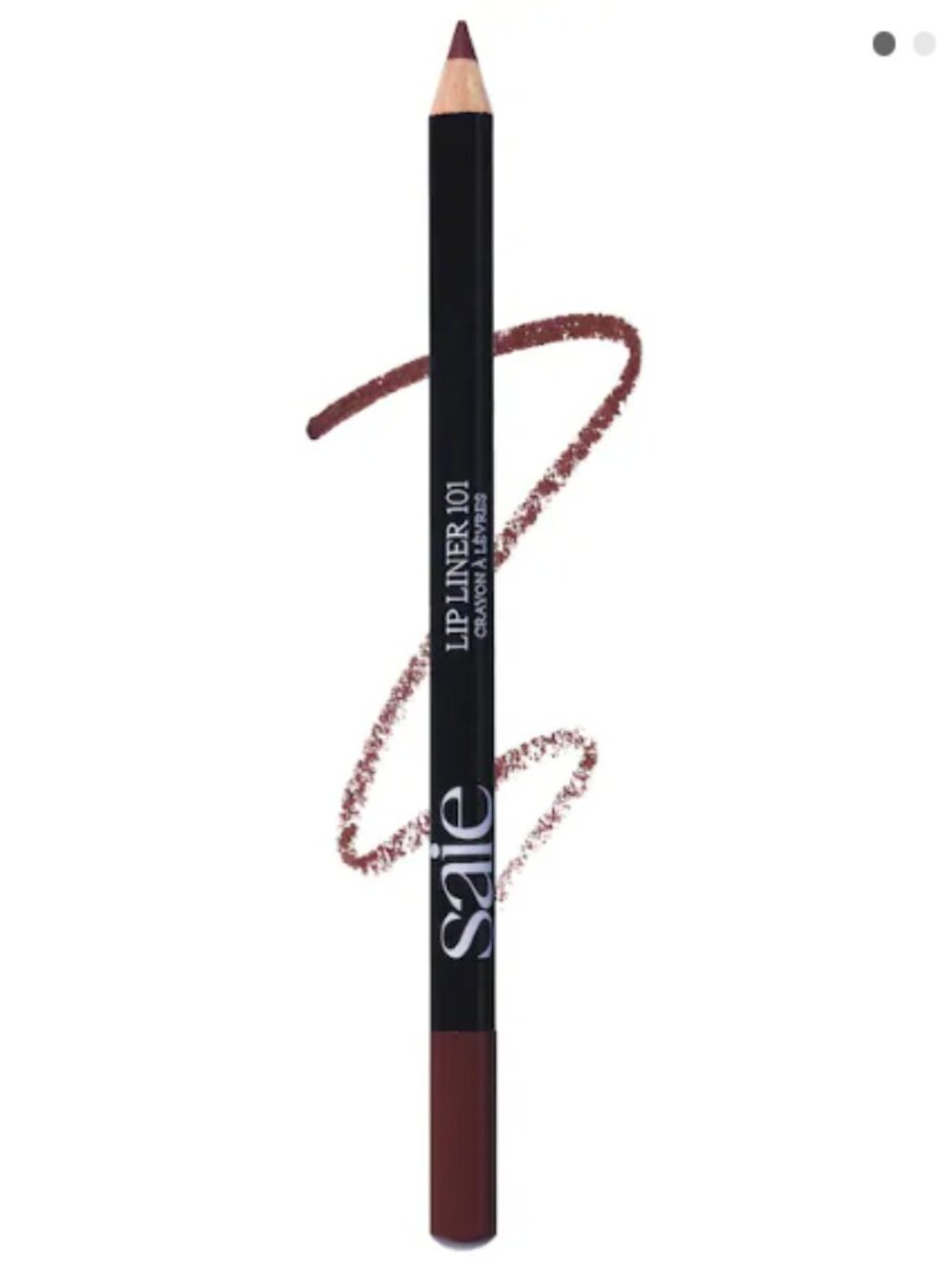 Saie Lip Liner 101: Creamy & Nourishing Lip Pencil | Fling (Rich Red Plum) | NEW